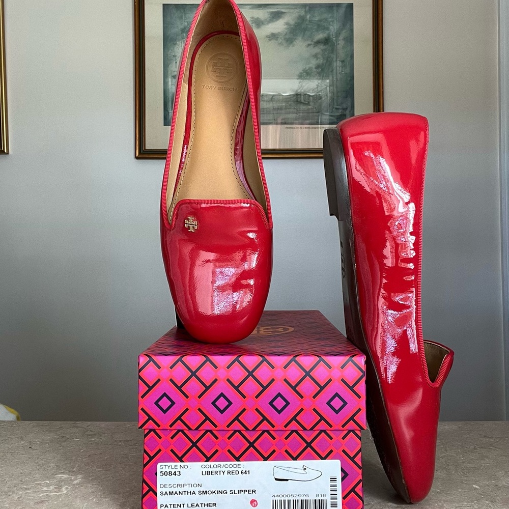 Tory Burch Samantha Smoking Slipper